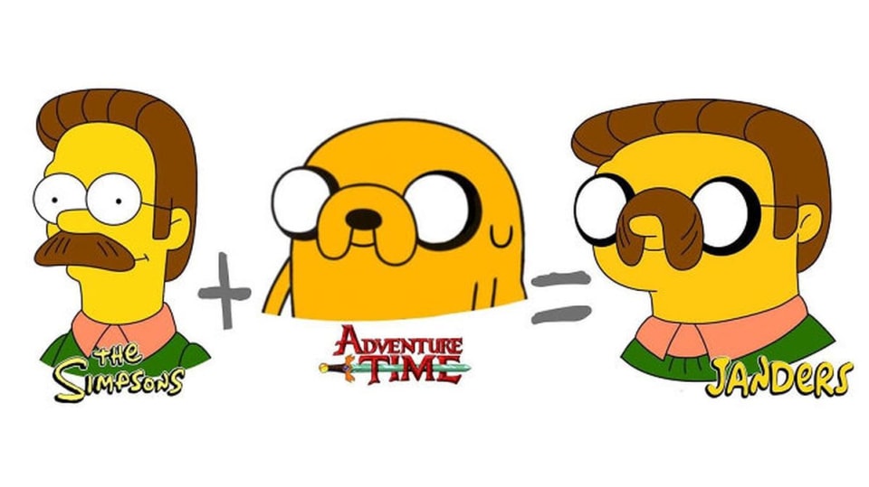 Flanders + Jake = Janders